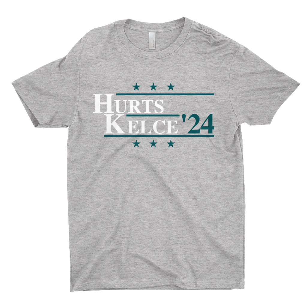 Hurts and Kelce 2024 Election Parody T-shirt