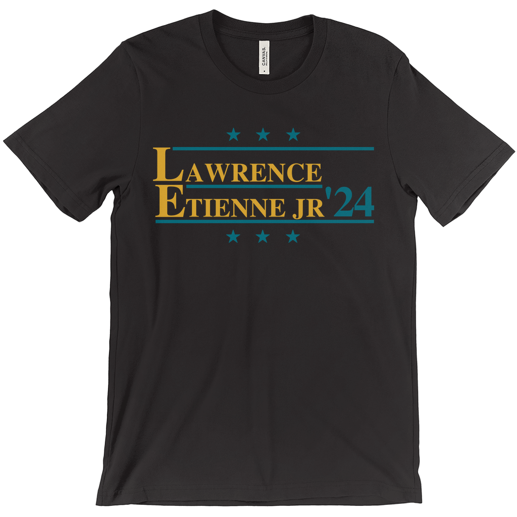 Lawrence and Etienne Jr. 2024 Election Parody T-shirt