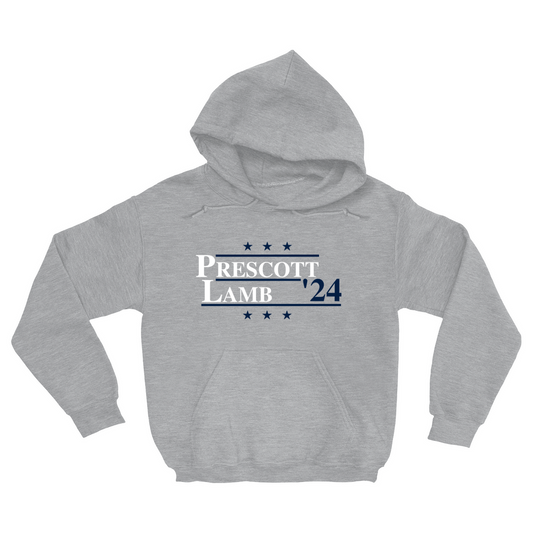 Prescott and Lamb 2024 Election Parody Pullover Hoodie