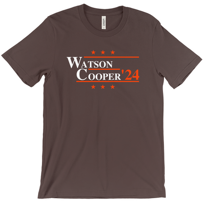 Watson and Cooper 2024 Election Parody T-shirt