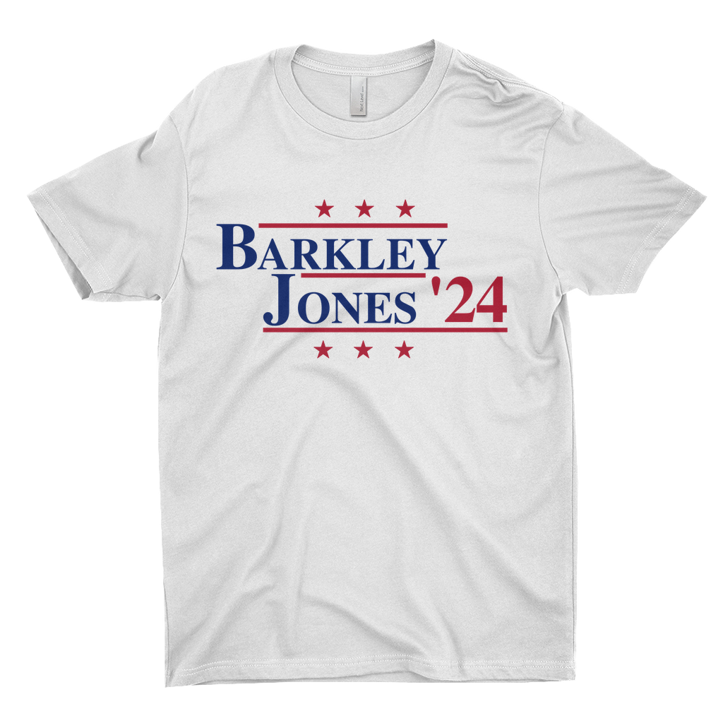 Barkley and Jones 2024 Election Parody T-shirt