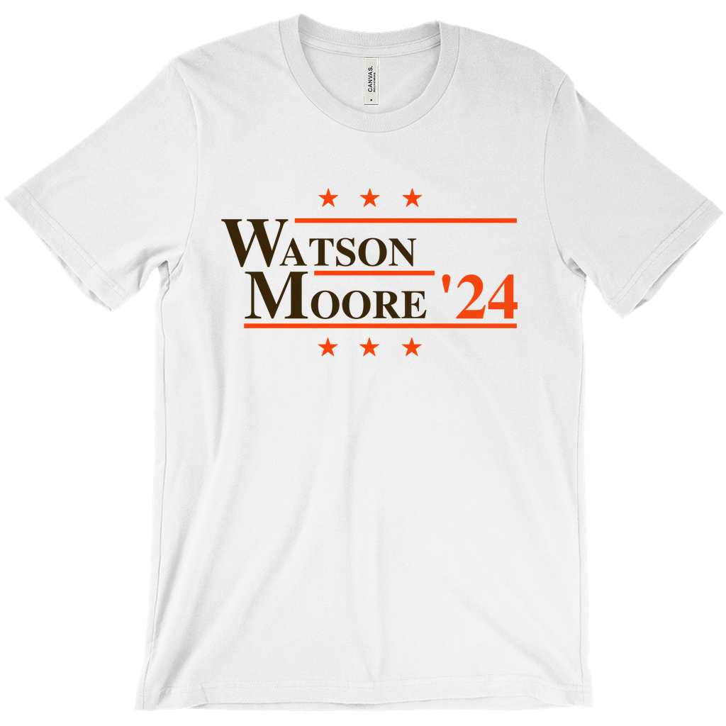 Watson and Moore 2024 Election Parody T-shirt