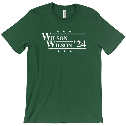 Wilson and Wilson 2024 Election Parody T-shirt