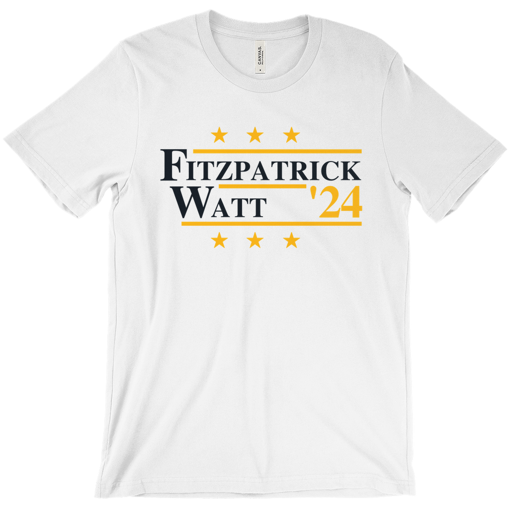 Fitzpatrick and Watt 2024 Election Parody T-shirt