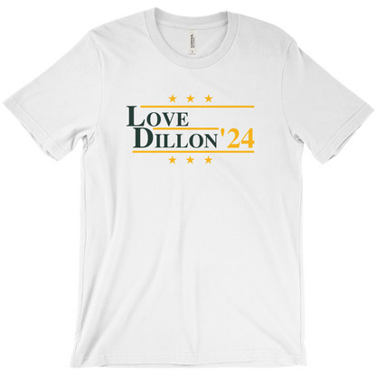 Love and Dillon 2024 Election Parody T-shirt