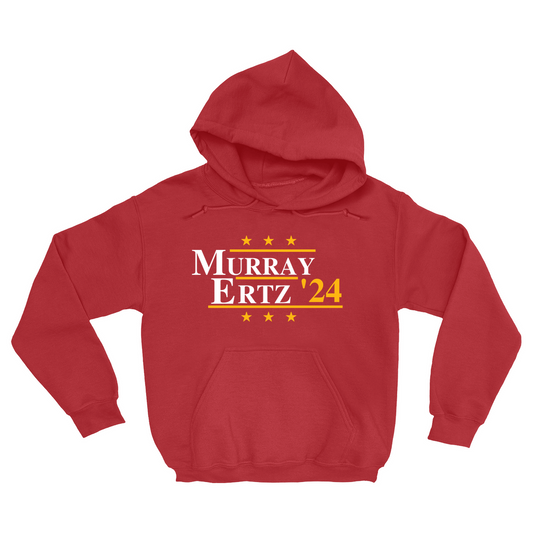 Murray and Ertz 2024 Election Parody Pullover Hoodie