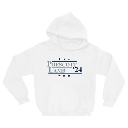 Prescott and Lamb 2024 Election Parody Pullover Hoodie