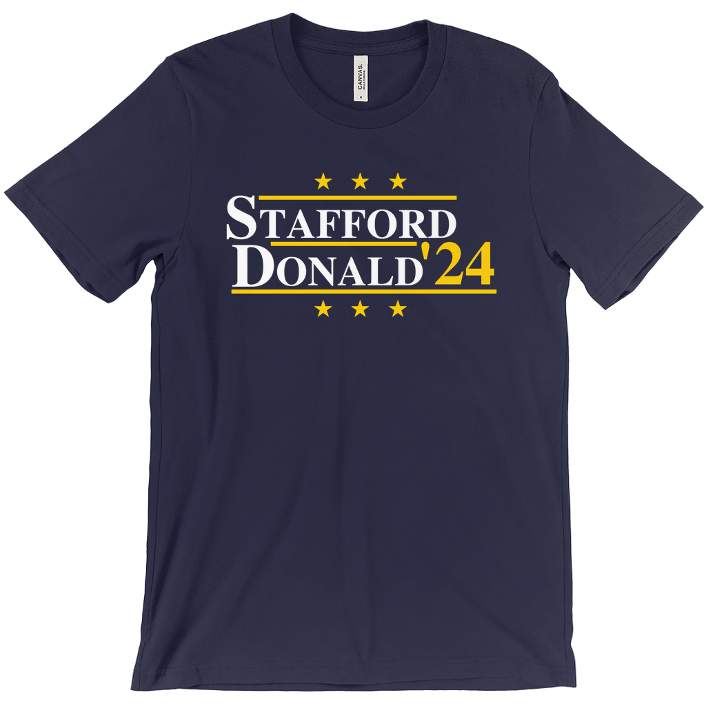 Stafford and Donald 2024 Election Parody T-shirt