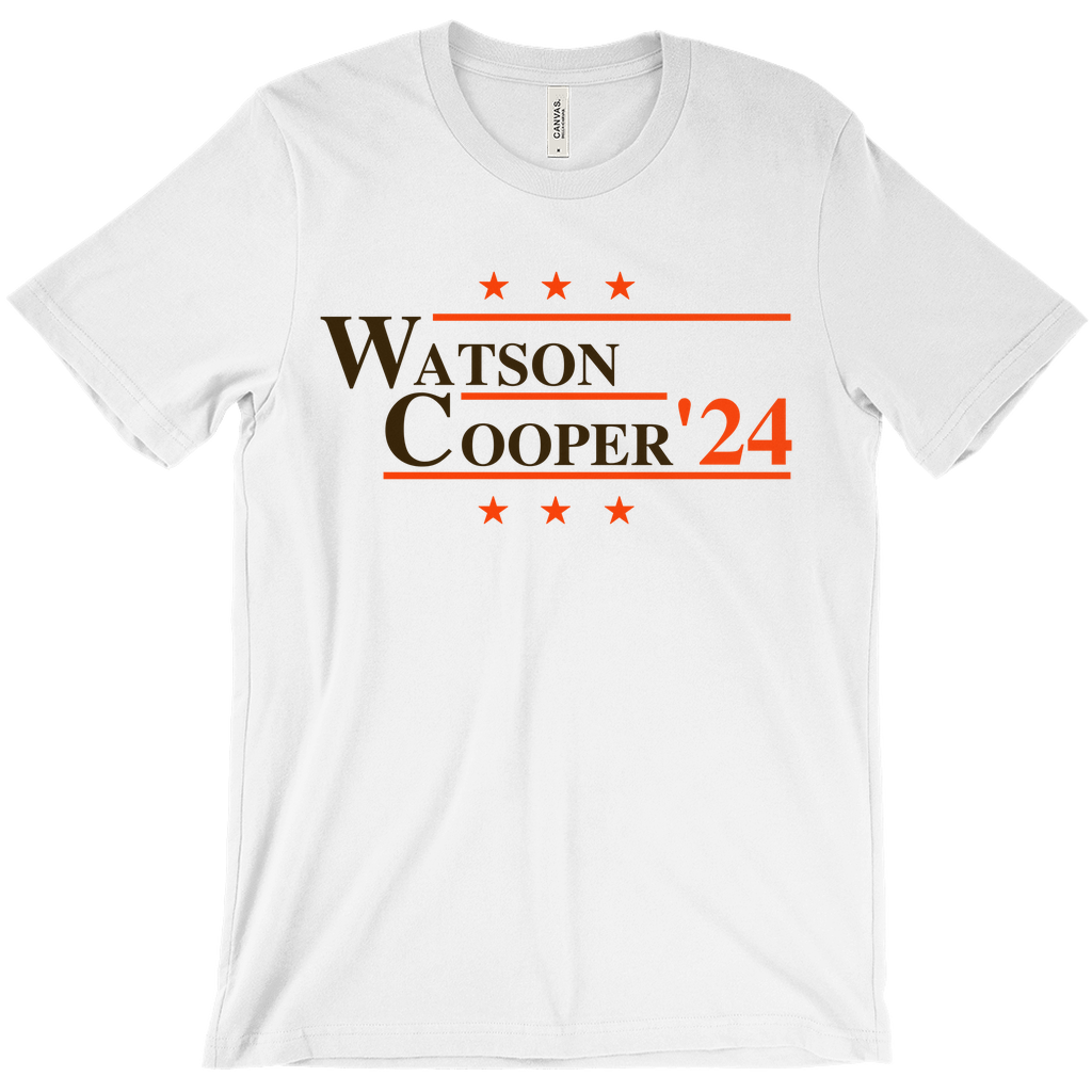 Watson and Cooper 2024 Election Parody T-shirt