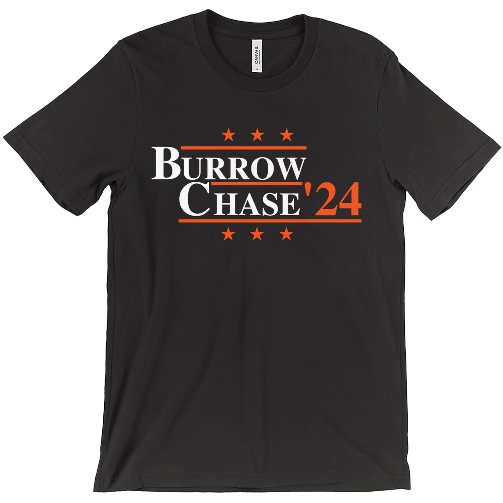 Burrow and Chase 2024 Election Parody T-shirt