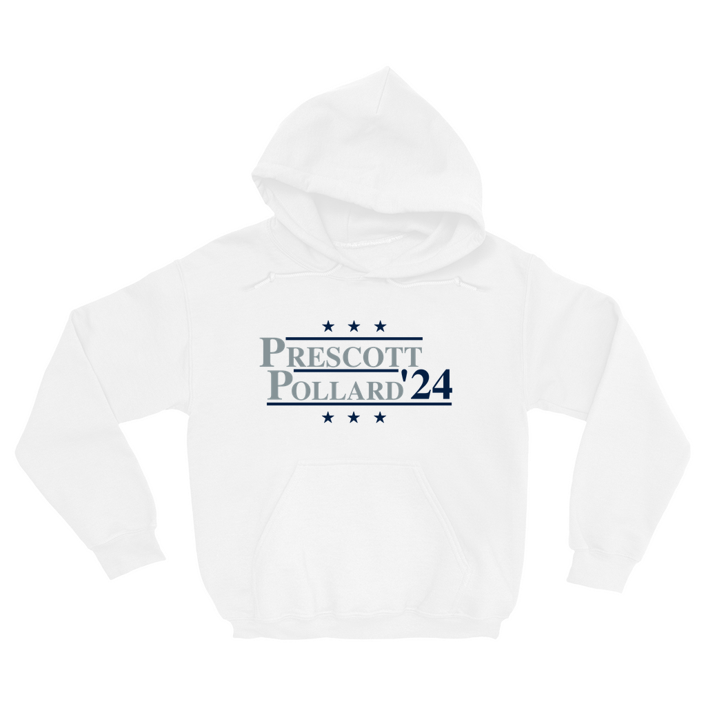 Prescott and Pollard 2024 Election Parody Pullover Hoodie