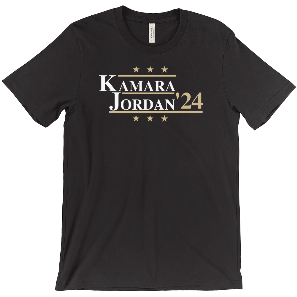 Kamara and Jordan 2024 Election Parody T-shirt