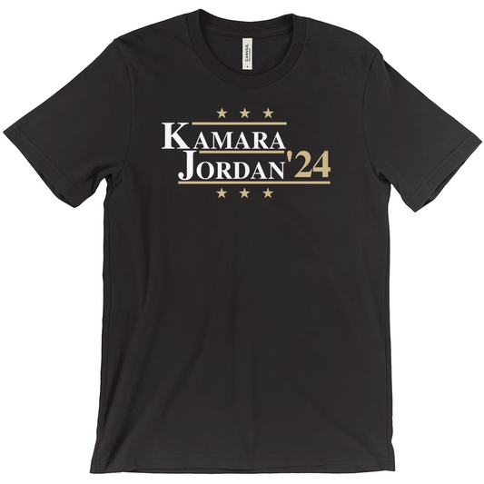 Kamara and Jordan 2024 Election Parody T-shirt