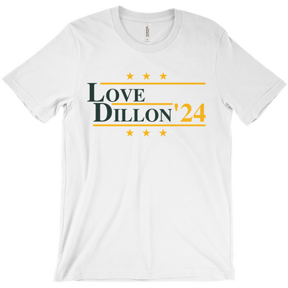 Love and Dillon 2024 Election Parody T-shirt