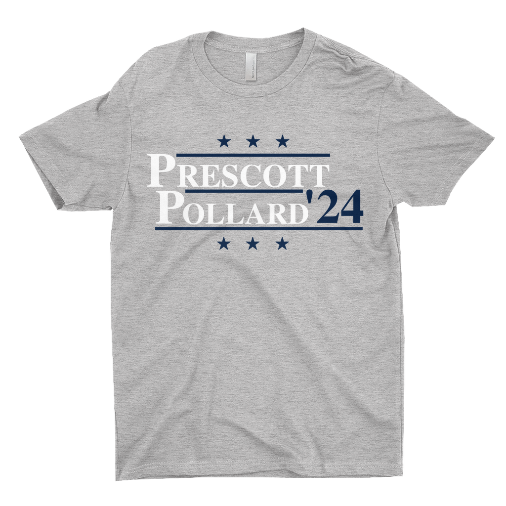 Prescott and Pollard 2024 Election Parody T-shirt