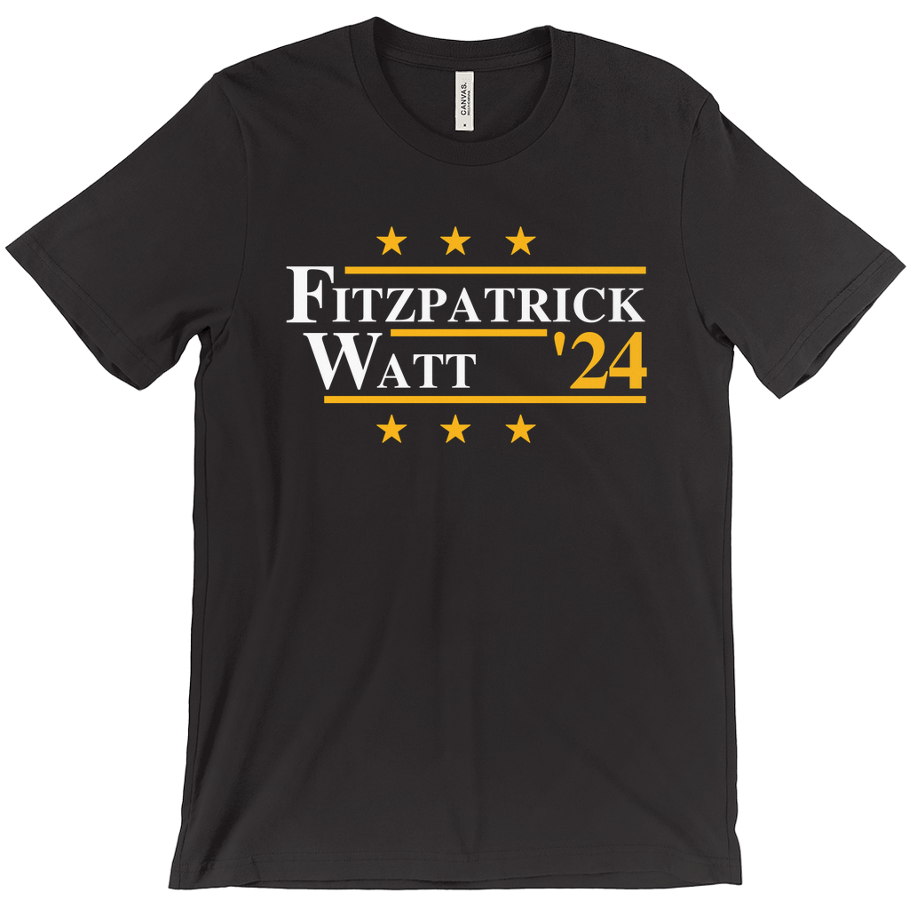 Fitzpatrick and Watt 2024 Election Parody T-shirt