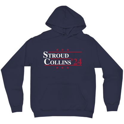 Stroud and Collins 2024 Election Parody Pullover Hoodie