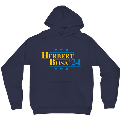 Herbert and Bosa 2024 Election Parody Pullover Hoodie