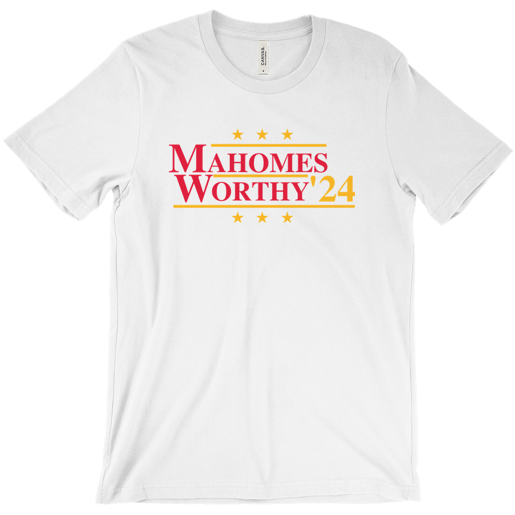 Mahomes and Worthy 2024 Election Parody T-shirt