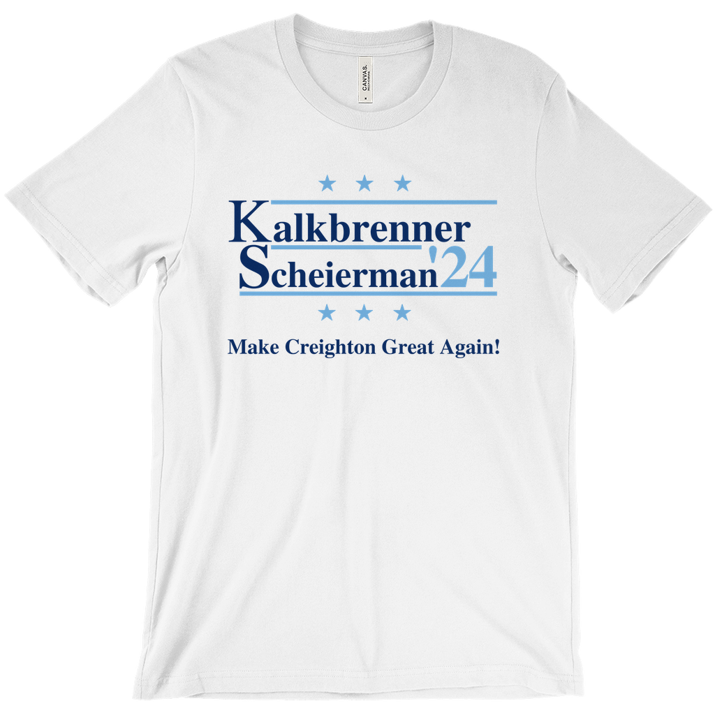 Kalkbrenner and Scheierman 2024 Election Parody T-shirt Version #2