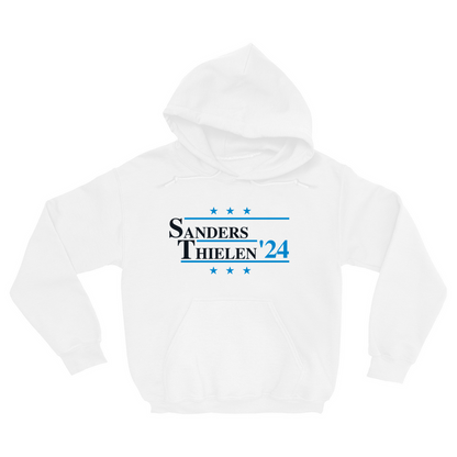 Sanders and Thielen 2024 Election Parody Pullover Hoodie