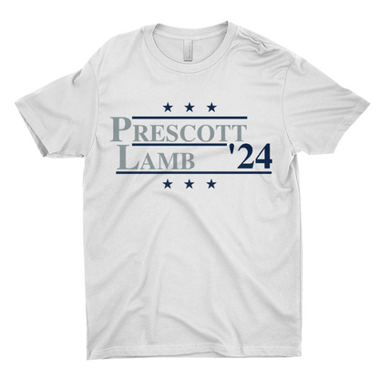 Prescott and Lamb 2024 Election Parody T-shirt