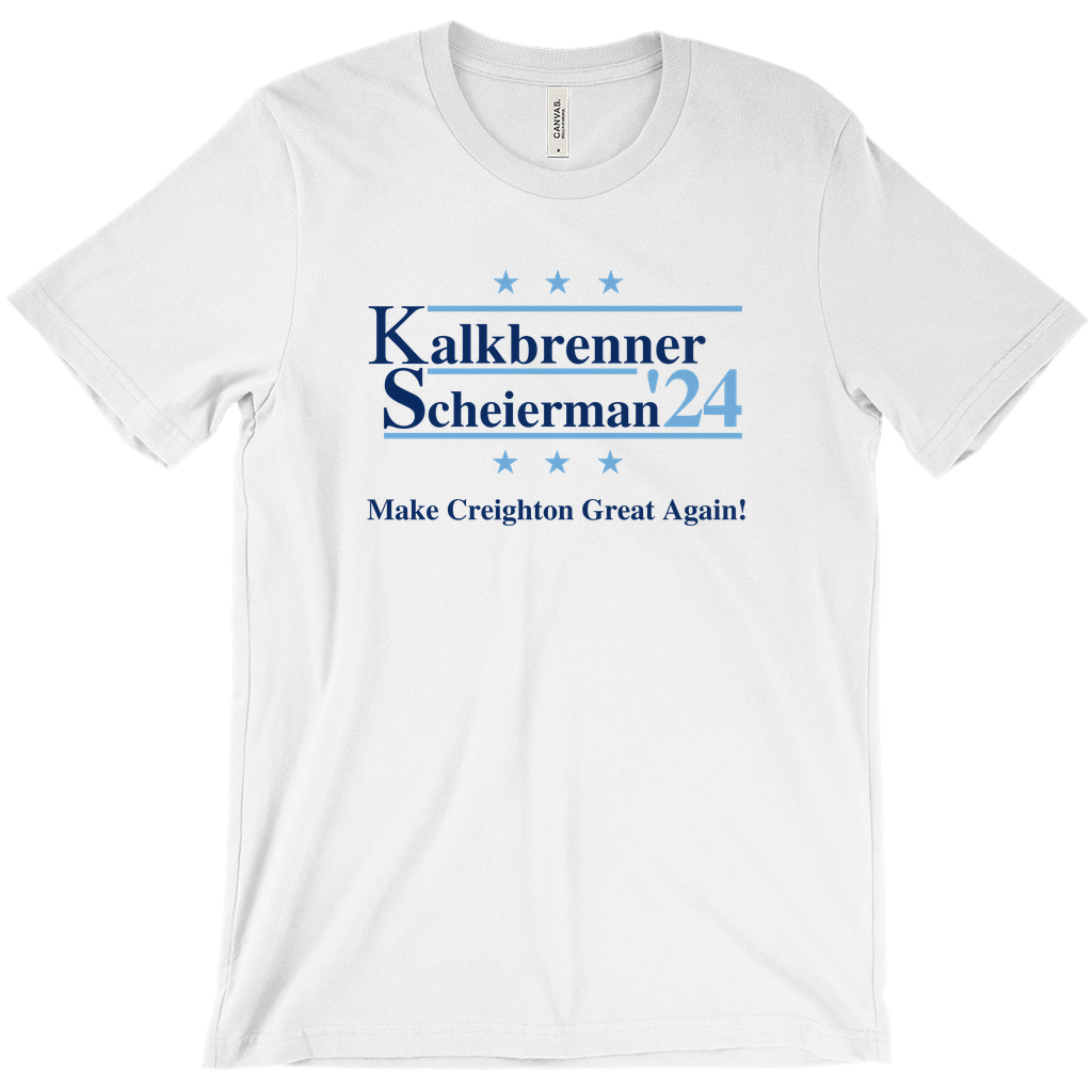 Kalkbrenner and Scheierman 2024 Election Parody T-shirt Version #2