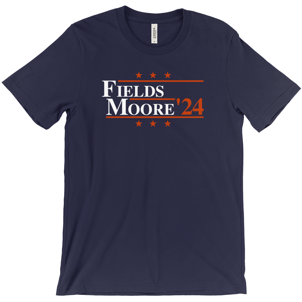 Fields and Moore 2024 Election Parody T-shirt