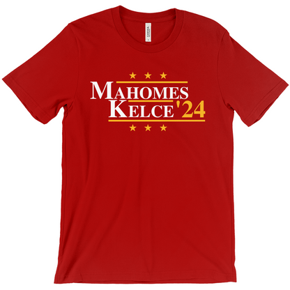 Mahomes and Kelce 2024 Election Parody T-shirt