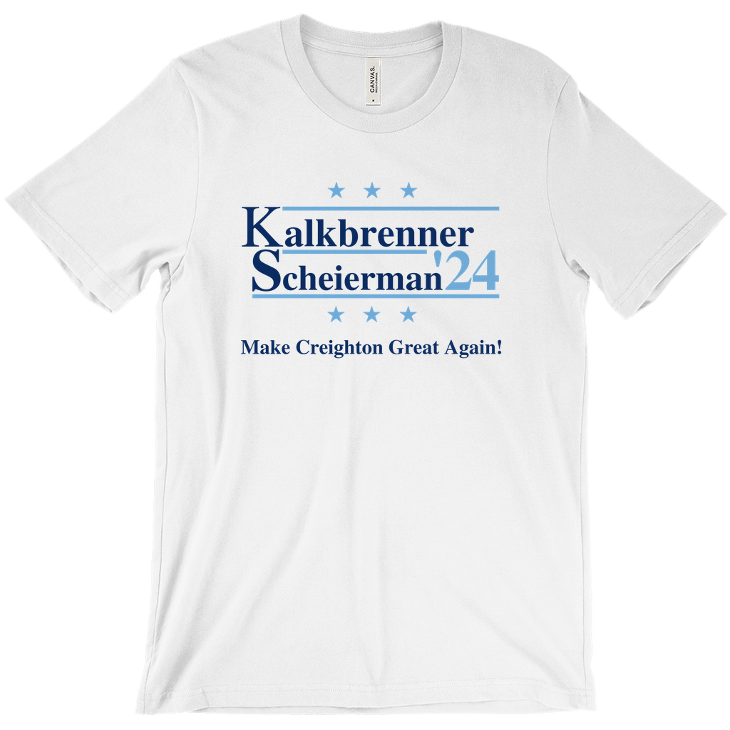 Kalkbrenner and Scheierman 2024 Election Parody T-shirt Version #2