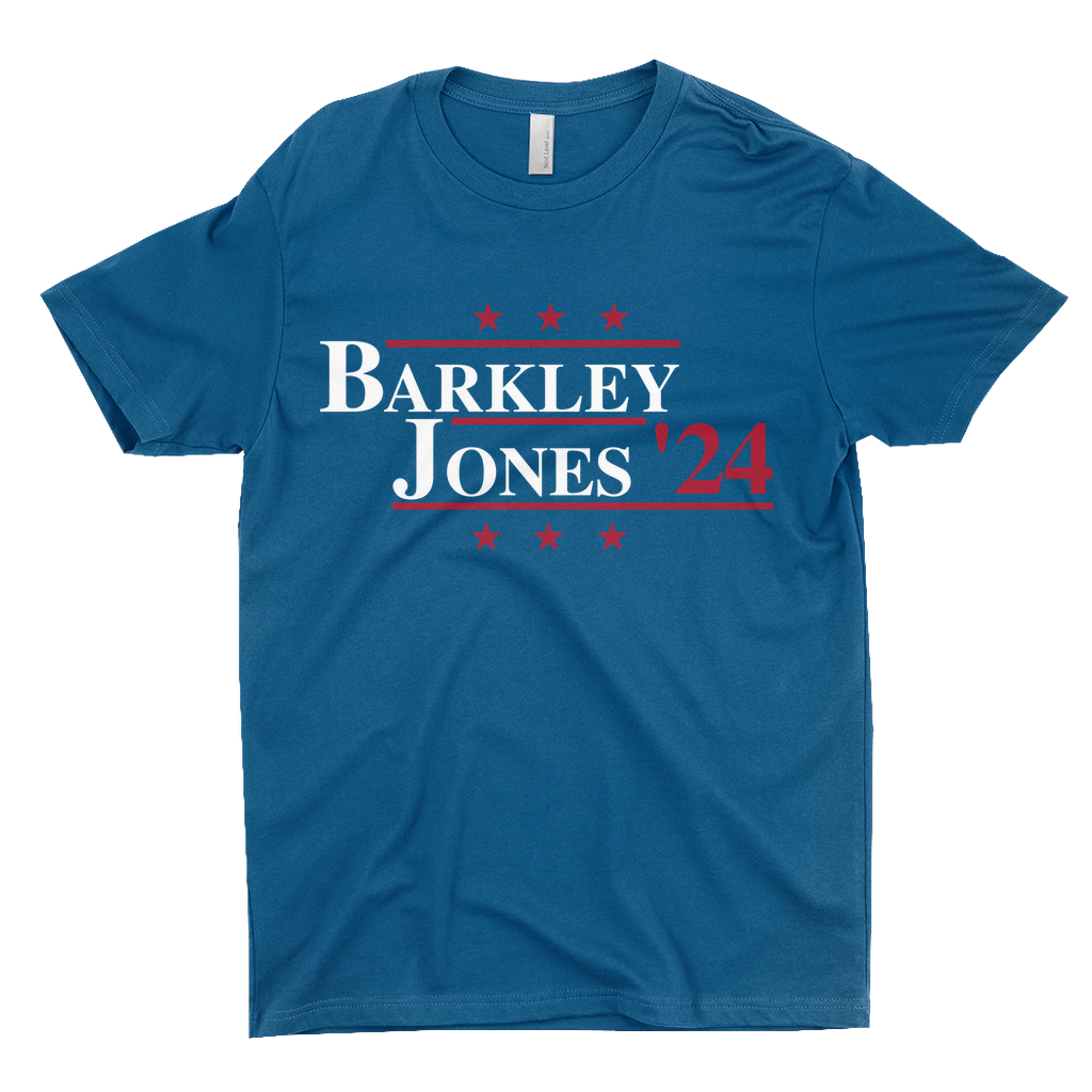 Barkley and Jones 2024 Election Parody T-shirt