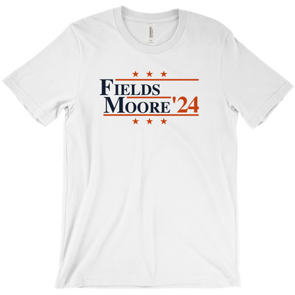 Fields and Moore 2024 Election Parody T-shirt