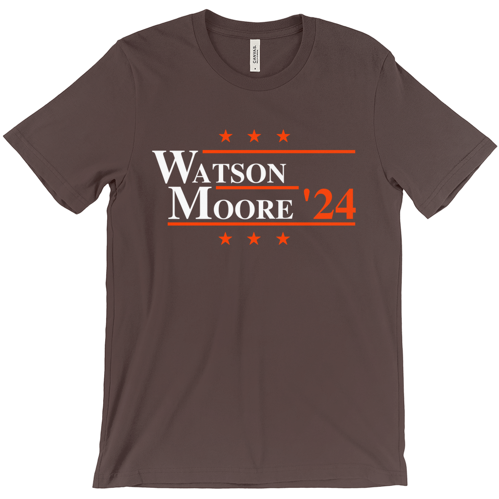 Watson and Moore 2024 Election Parody T-shirt