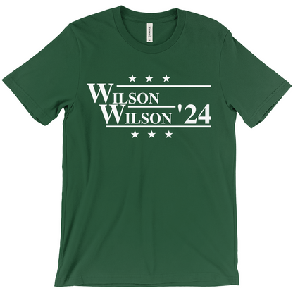 Wilson and Wilson 2024 Election Parody T-shirt