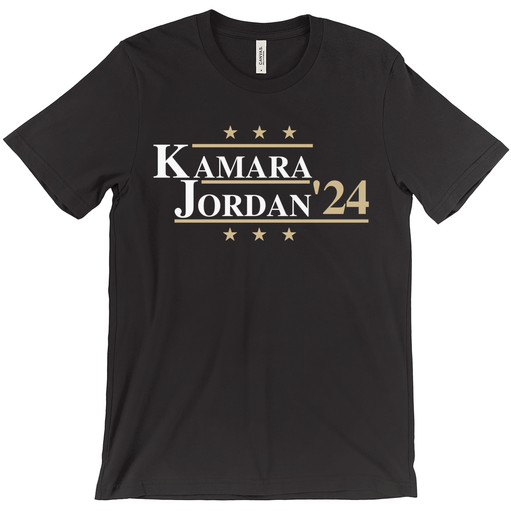 Kamara and Jordan 2024 Election Parody T-shirt