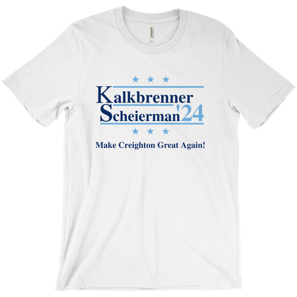 Kalkbrenner and Scheierman 2024 Election Parody T-shirt Version #2