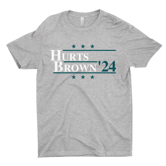 Hurts and Brown 2024 Election Parody T-shirt