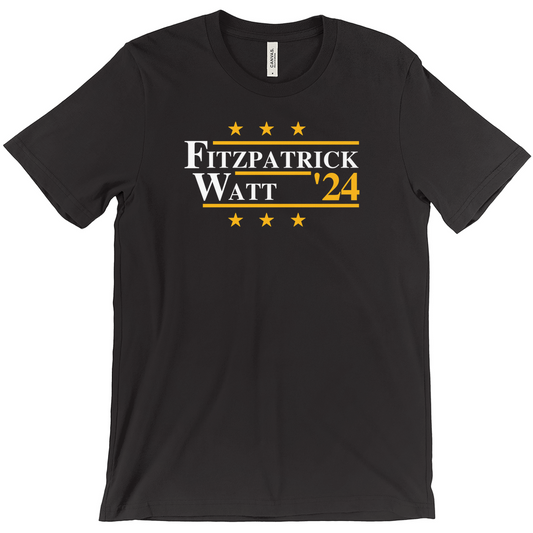 Fitzpatrick and Watt 2024 Election Parody T-shirt