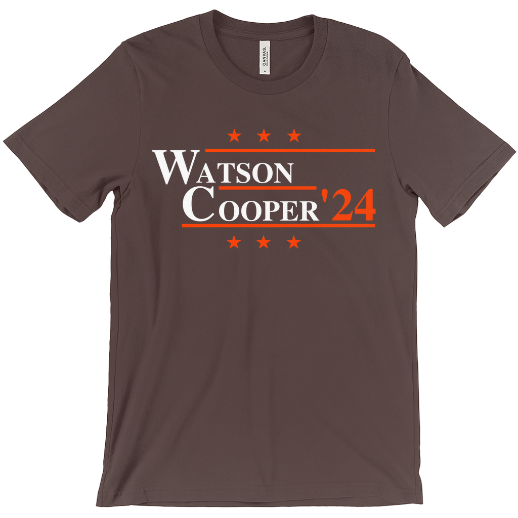 Watson and Cooper 2024 Election Parody T-shirt