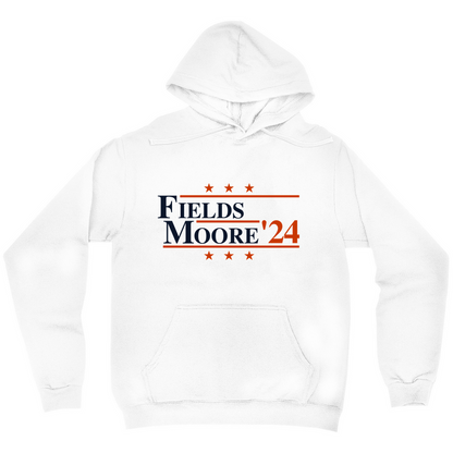 Fields and Moore 2024 Election Parody Pullover Hoodie