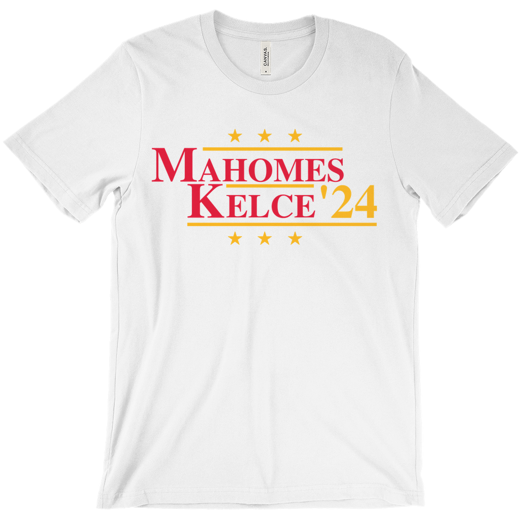 Mahomes and Kelce 2024 Election Parody T-shirt