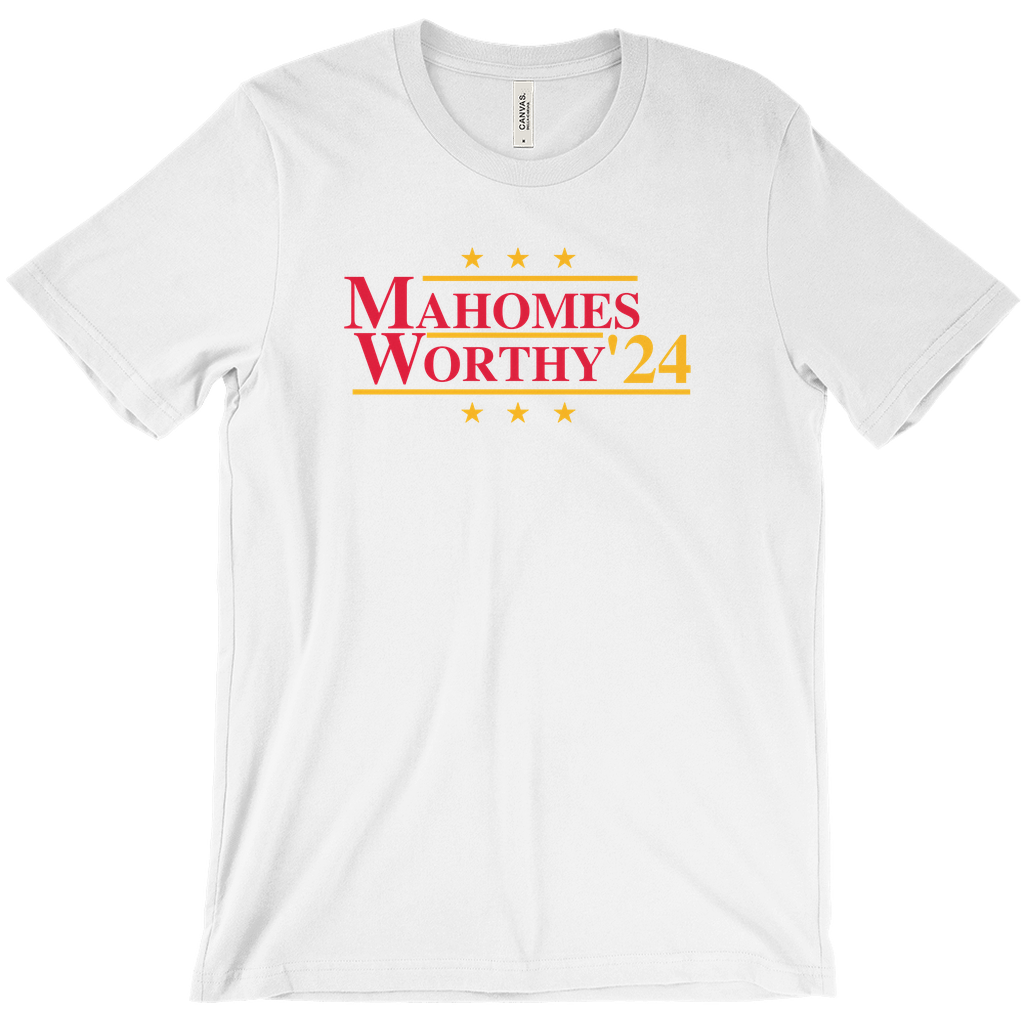 Mahomes and Worthy 2024 Election Parody T-shirt