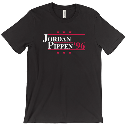 Jordan and Pippen Retro 1996 Election Parody T-shirt