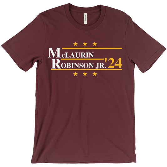 McLaurin and Robinson Jr. 2024 Election Parody T-shirt