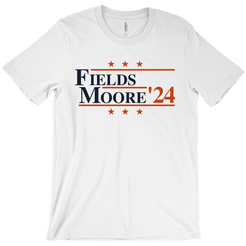 Fields and Moore 2024 Election Parody T-shirt