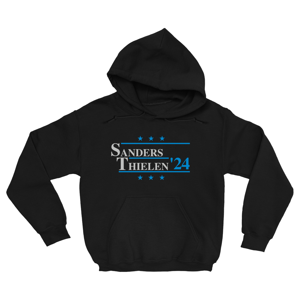 Sanders and Thielen 2024 Election Parody Pullover Hoodie