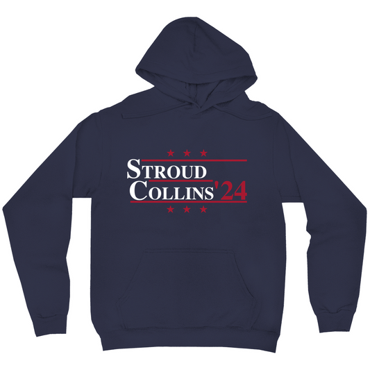 Stroud and Collins 2024 Election Parody Pullover Hoodie