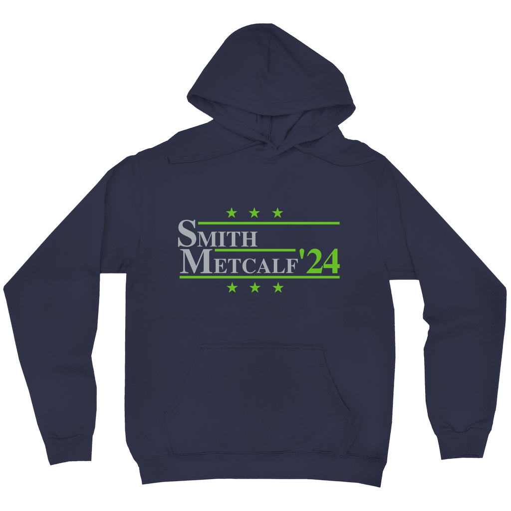 Smith and Metcalf 2024 Election Parody Pullover Hoodie