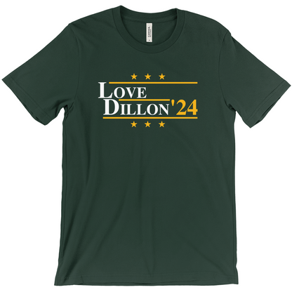 Love and Dillon 2024 Election Parody T-shirt