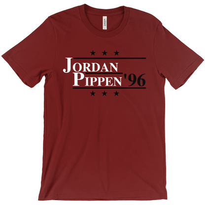 Jordan and Pippen Retro 1996 Election Parody T-shirt